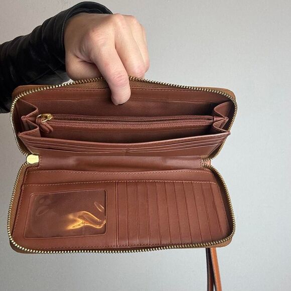 Coach Pride Special Edition Brown Leather Wallet - Picture 5 of 5